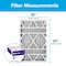 3M 16x25x4-5/16 Filtrete Pleated Air Filter, Polyester, MERV 12 NDP01-4IN-4 - alternate 6
